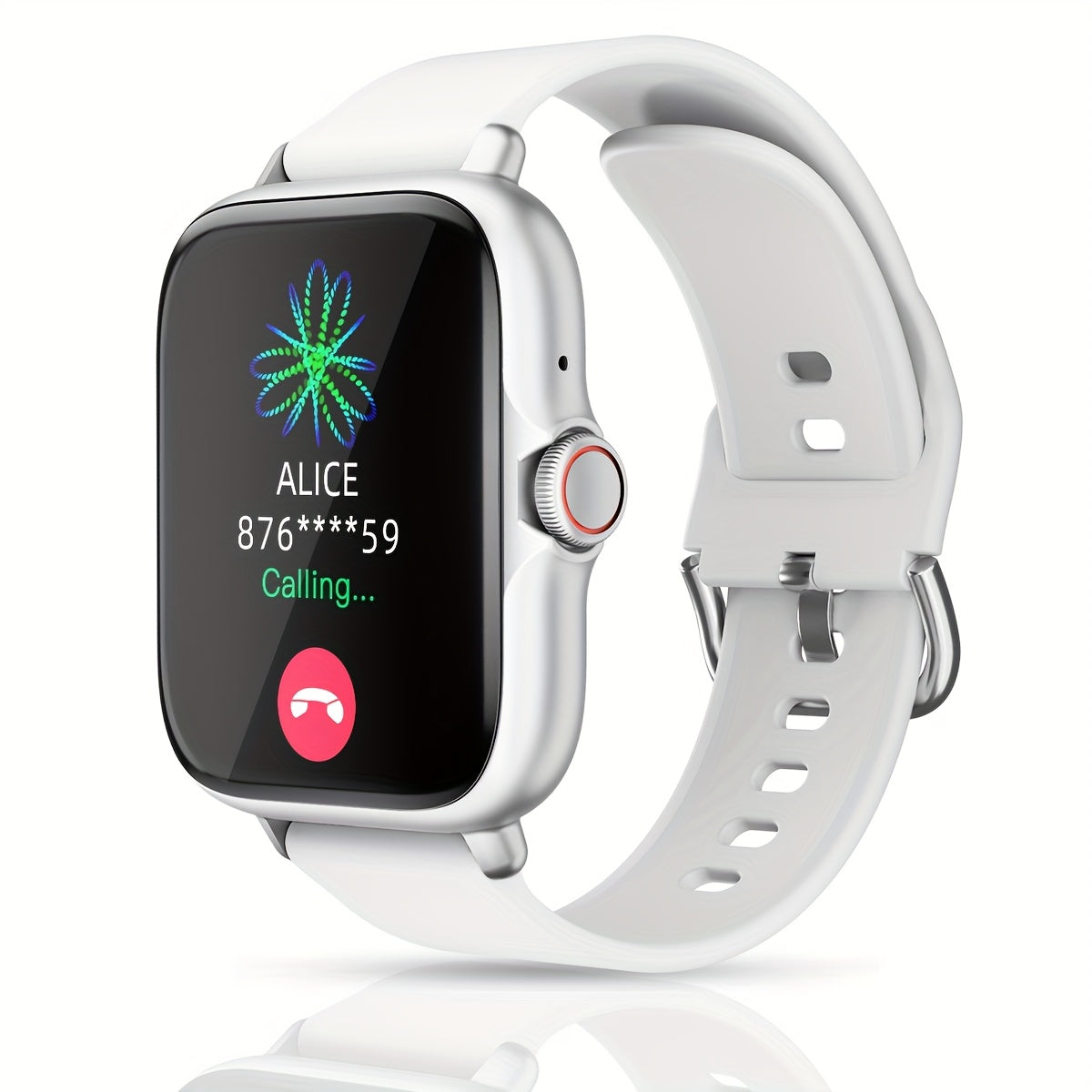 Sports Smart Watch, 4.65cm Full Touch Screen Display with Message, Answer Make Call Smartwatch, Sleep Monitoring, Sports Pedometer, Information Alerts, For iPhone Android Phones, Smartbands Fitness Watch For Women Men Friend