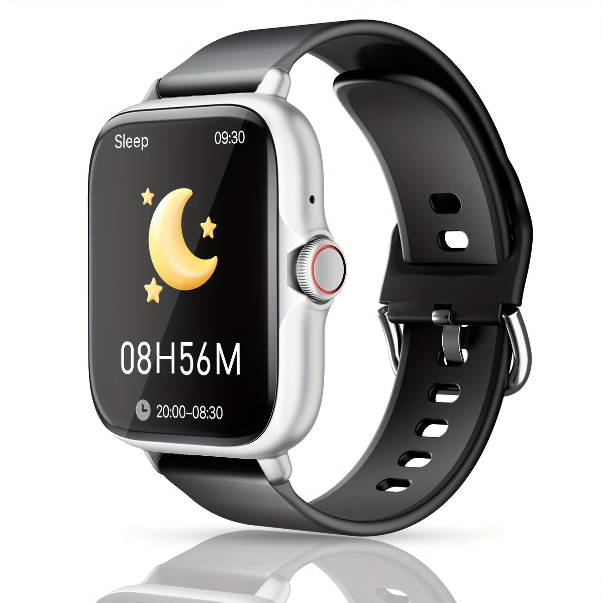 Sports Smart Watch, 4.65cm Full Touch Screen Display with Message, Answer Make Call Smartwatch, Sleep Monitoring, Sports Pedometer, Information Alerts, For iPhone Android Phones, Smartbands Fitness Watch For Women Men Friend