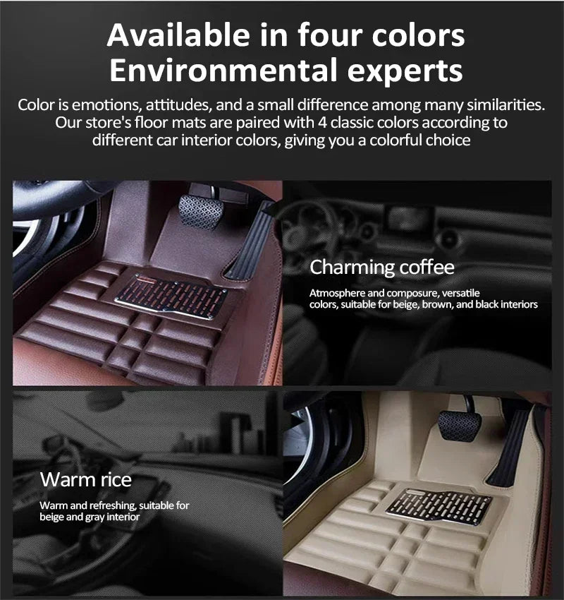 Car Floor Mats For Hyundai Tucson NX4 N-Line 2022 2023 2024 2025 Waterproof Pad Foot Carpets LHD Cover Auto Interior Accessories