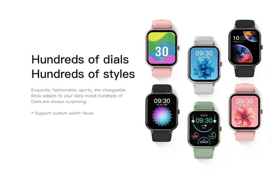 LIGE Waterproof Smart Watch Bluetooth Call Women Men Watch Voice Assistant 100+Sports Smartwatch For Huawei Xiaomi Android ios