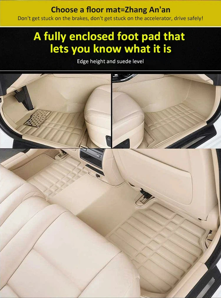 Car Floor Mats For Hyundai Tucson NX4 N-Line 2022 2023 2024 2025 Waterproof Pad Foot Carpets LHD Cover Auto Interior Accessories