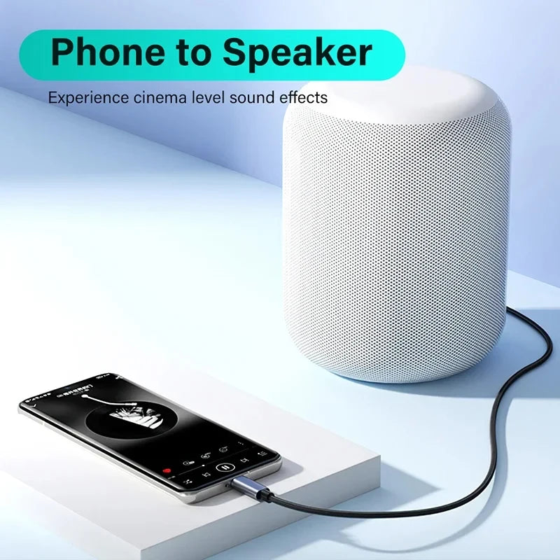 For iPhone Aux Cord iPhone 3.5mm Headphone Audio Jack Aux Cable Car Adapter For iPhone14 13 12 11 Pro Max XS XR SE 8 Plus