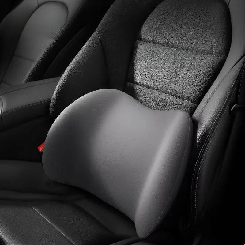 Car Headrest/Lumbar Support Car Neck Pillow Waist Cushion Driver Seat Backrest Car Cushion Driving Lumbar Support Waist Support