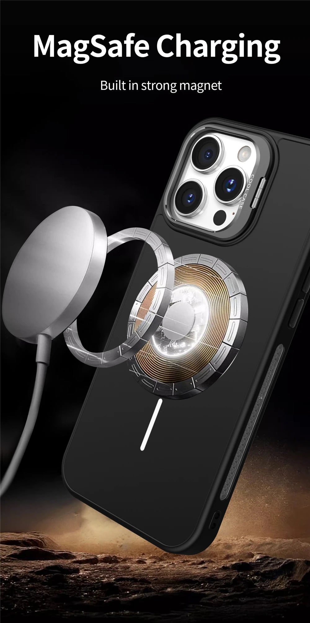 For iPhone 16 Pro Max Luxury Magsafe Magnetic Liquid Silicone Holder Stand Phone Case For iPhone 15 14 13 12 11 Protective Cover