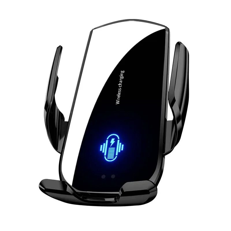Wireless Car Phone Holder 15W Fast Charging Wireless Charger Infrared Sensing for iPhone Andorid Uneversal Car Phone Stand