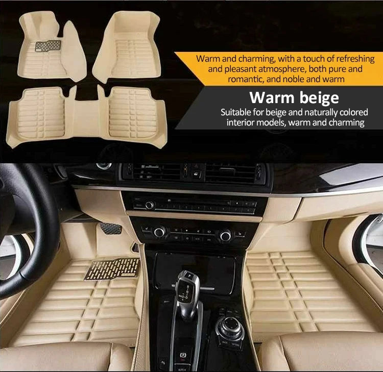 Car Floor Mats For Hyundai Tucson NX4 N-Line 2022 2023 2024 2025 Waterproof Pad Foot Carpets LHD Cover Auto Interior Accessories