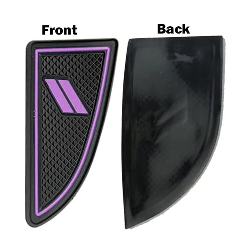 Car Cup Holder Mat Insert Coaster Pad Non-Slip Anti-Dust Mat For 2015-2020 Dodge Challenger Car Styling Accessories