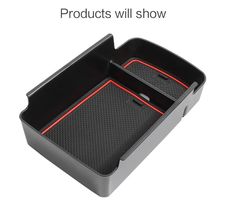 for Chevy Chevrolet Trax 2024 2025 Center Console Armrest Storage Box Tray Buick Envista 2024 Organizer Tidying Accessories ABS