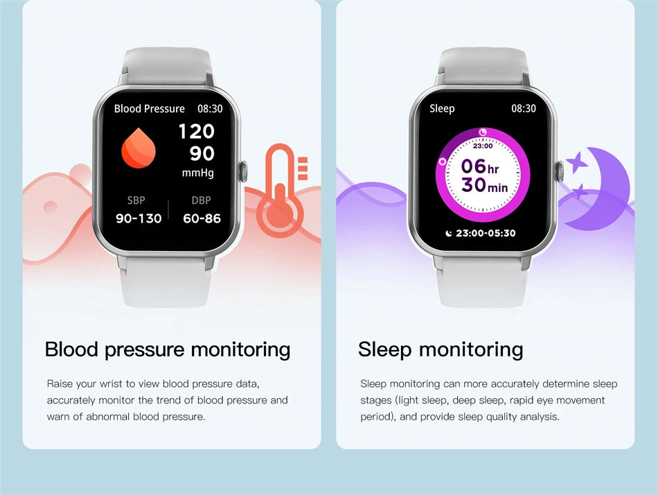LIGE Waterproof Smart Watch Bluetooth Call Women Men Watch Voice Assistant 100+Sports Smartwatch For Huawei Xiaomi Android ios