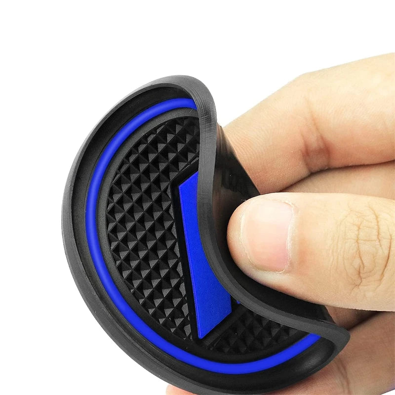 Car Cup Holder Mat Insert Coaster Pad Non-Slip Anti-Dust Mat For 2015-2020 Dodge Challenger Car Styling Accessories