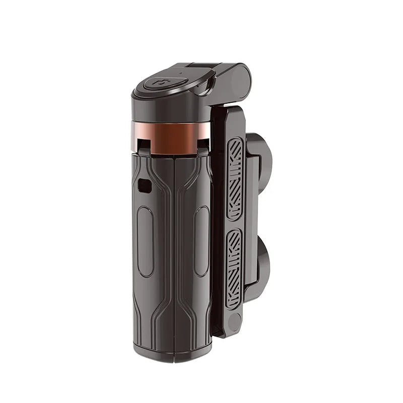 Portable Mini Phone Holder Handle Tripod Selfie Stick Bluetooth Remote Control for Phone Vlog Livestreaming Photography Holder