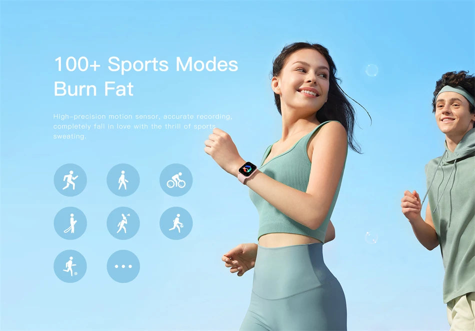 LIGE Waterproof Smart Watch Bluetooth Call Women Men Watch Voice Assistant 100+Sports Smartwatch For Huawei Xiaomi Android ios