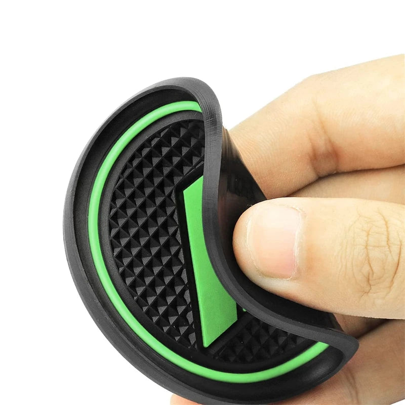 Car Cup Holder Mat Insert Coaster Pad Non-Slip Anti-Dust Mat For 2015-2020 Dodge Challenger Car Styling Accessories