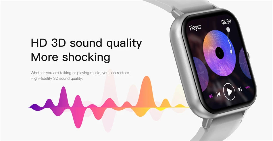 LIGE Waterproof Smart Watch Bluetooth Call Women Men Watch Voice Assistant 100+Sports Smartwatch For Huawei Xiaomi Android ios