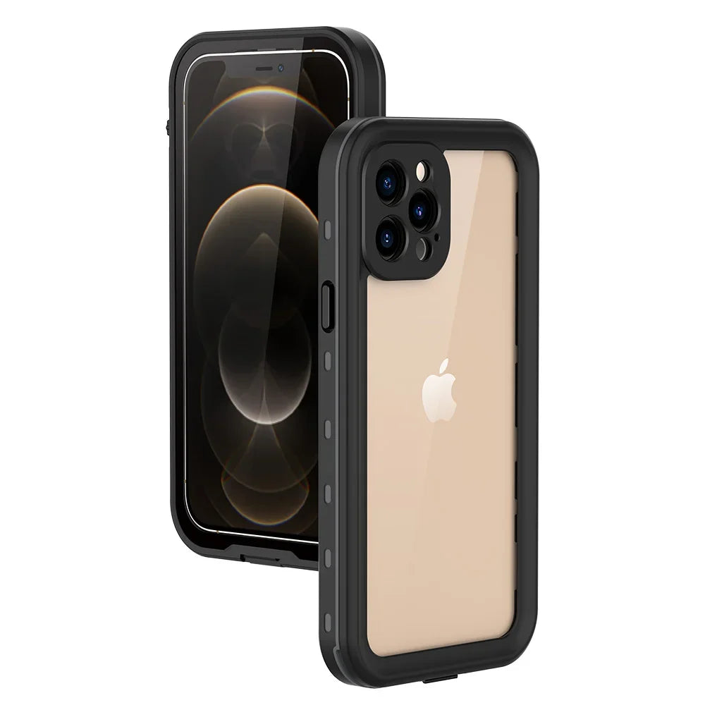 IP68 Waterproof Case For iPhone 16e 15 Pro Max 14 Pro Max 13 12 Mini 11Pro Max X XR Full Protection Heavy Duty Shockproof Covers