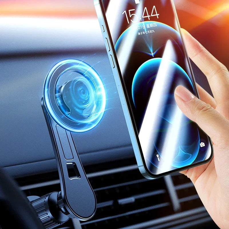 Magnetic Car Phone Holder Rotatable Smartphone Cellphone Mobile Phone Stand Support for iPhone Samsung Xiaomi 12 13 Accessories